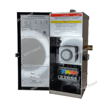 TSRPT150 150W Multi Tap Low Voltage Transformer with Photocell and Manual Dial Timer IP65 Waterproof