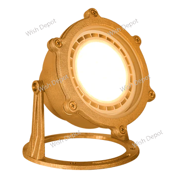 ULB02 Cast Brass PAR36 LED Low Voltage Underwater Pond Light IP68 Waterproof