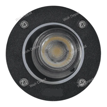 UNA07 Cast Aluminum Low Voltage Round LED In-ground Well Light IP65 Waterproof