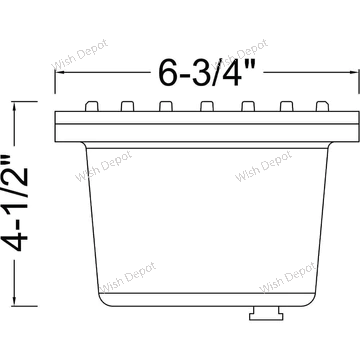 UNB01 Cast Brass Low Voltage Grille Commercial PAR36 LED In-ground Well Light IP65 Waterproof