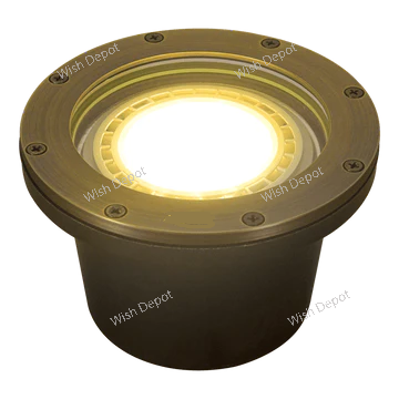 UNB08 Cast Brass Low Voltage Commercial PAR36 LED In-ground Well Light IP65 Waterproof