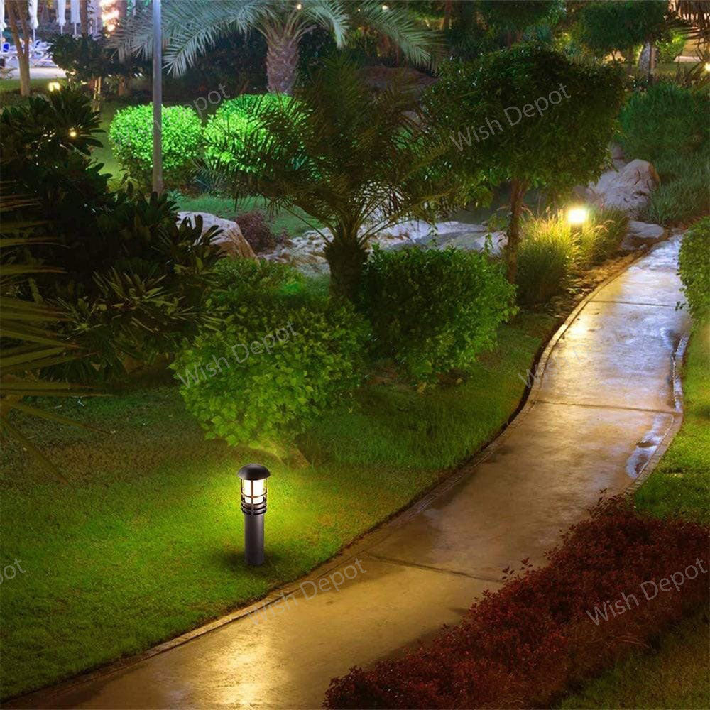 CDPA61 4x/8x/12x Package 5W LED Bollard Path Light Low Voltage Outdoor Landscape Lighting