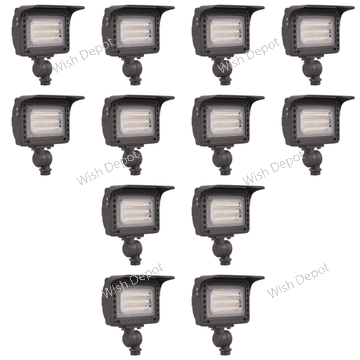 FLA12 4x/8x/12x Package Aluminum 12W Outdoor LED Low Voltage Landscape Lighting Flood Light