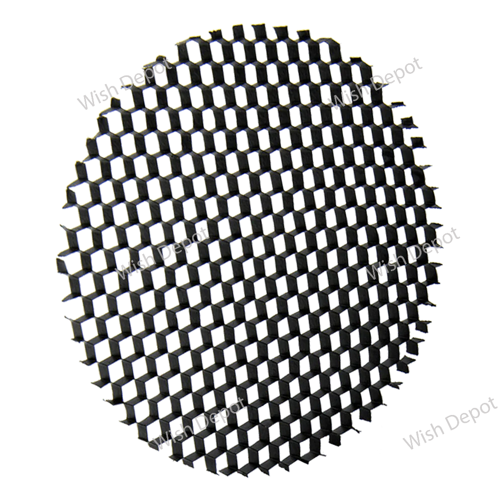 HC1 MR16 Honeycomb Louvred Anti- Glare Filter 50mm for Spot Lights