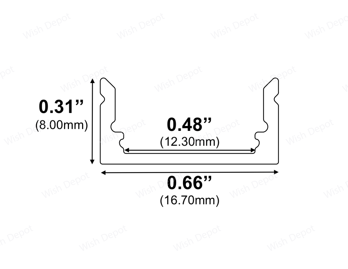 LED Channel AL2