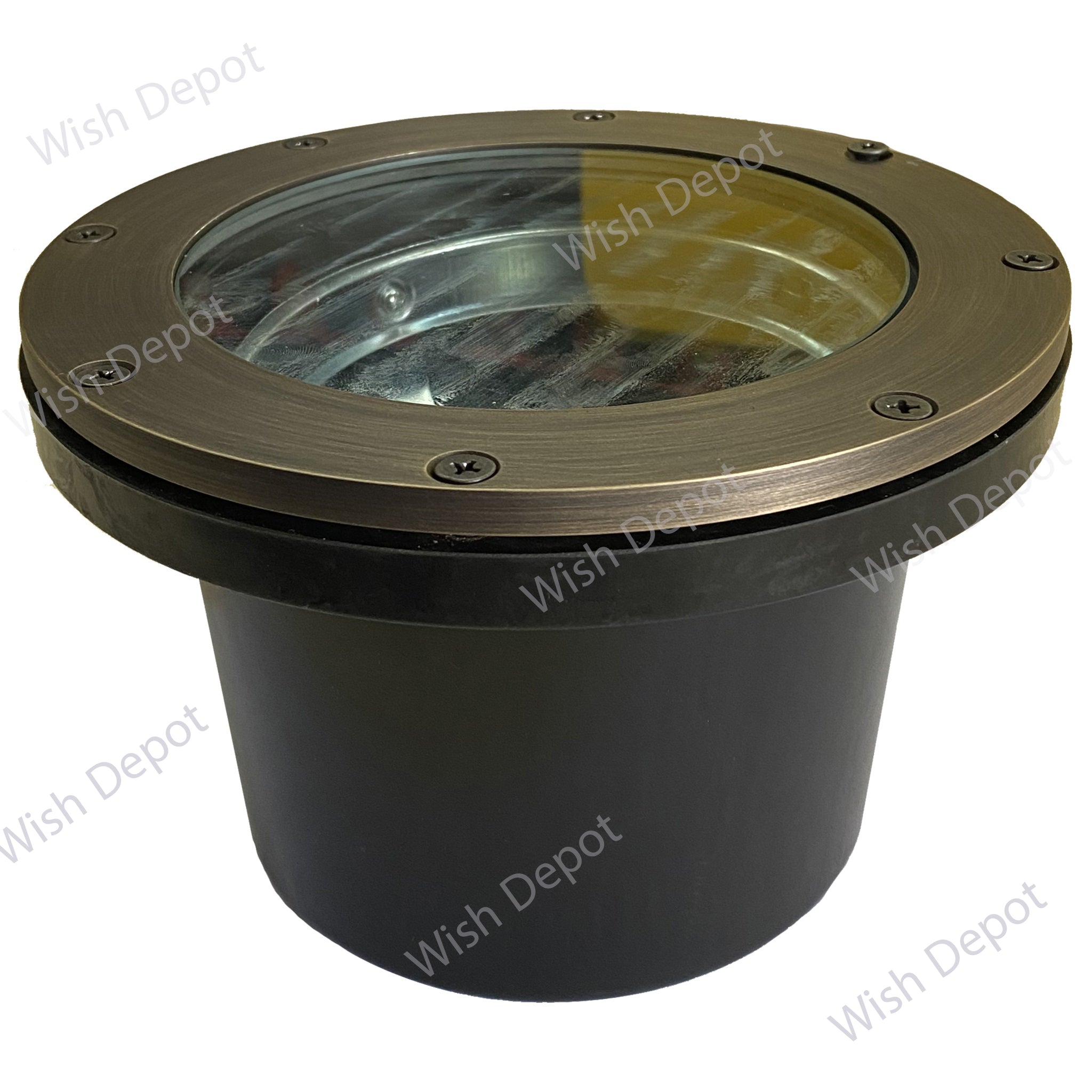 Brass Low Voltage Commercial PAR36 LED In-ground Light IP65 Waterproof