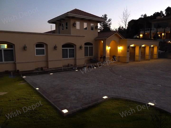 LED Brick Paver Light Square IP67 Waterproof