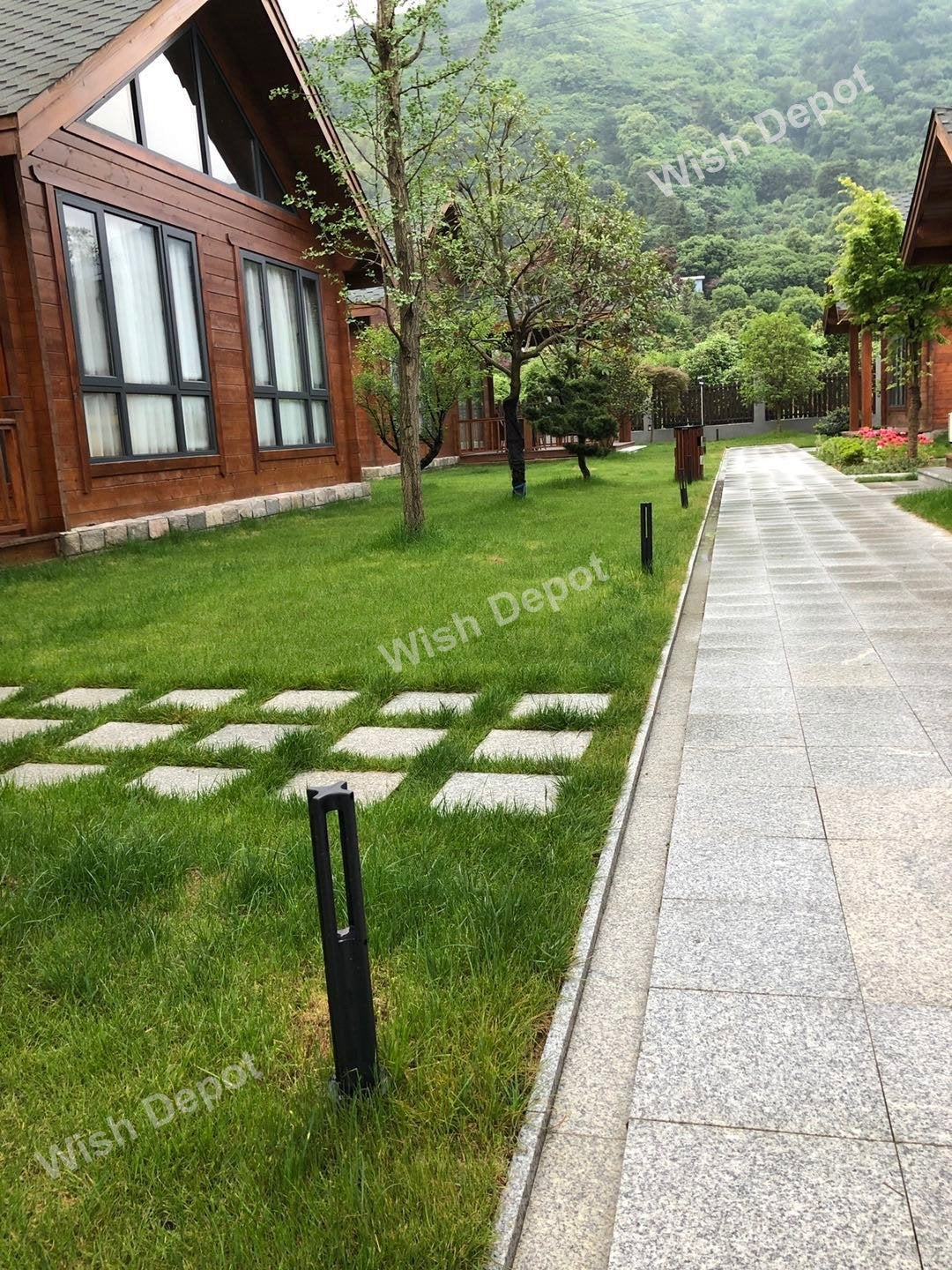 Low Voltage LED Rectangular Bollard Light Outdoor Path Lighting