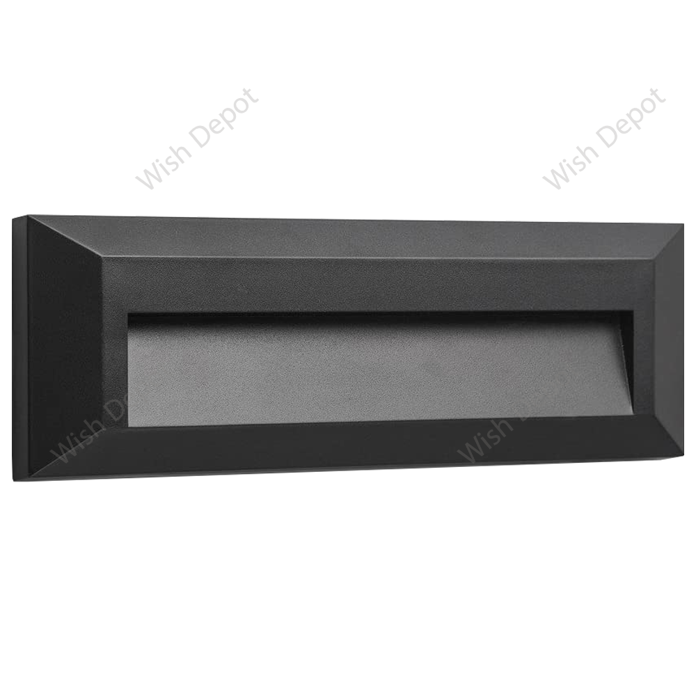 Low Voltage Cast Aluminum Rectangular Surface Mount LED Step or Deck Light