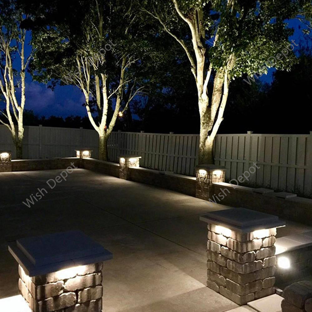 Small Low Voltage Hardscape Paver Light Retaining Wall LED Step Lighting