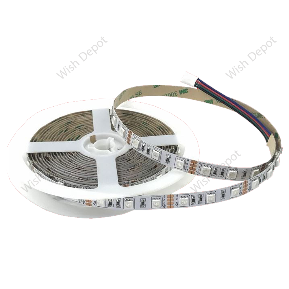 Low Voltage RGBWW LED Strip Light 5050 SMD IP20 Indoor Lighting Fixture