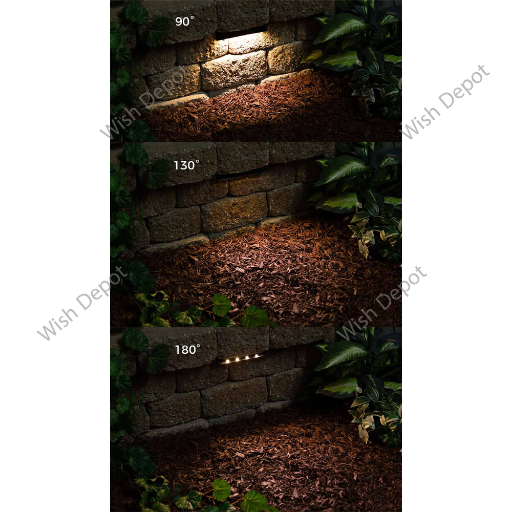 Small Low Voltage Hardscape Paver Light Retaining Wall LED Step Lighting